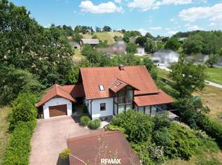 Bezugsfertiges Einfamilienhaus voll unterkellert mit Doppelcarport und Garage am Ende einer Sackgasse, 485000 €, Immobilien-Häuser in 7574 Neudauberg