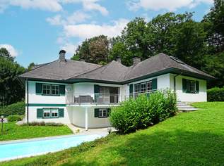 Repräsentative Villa mit Pool und Wellnessbereich in sonniger Waldrandruhelage, 1190000 €, Immobilien-Häuser in 3002 Purkersdorf Repräsentative Villa mit Pool und Wellnessbereich in sonniger Waldrandruhelage, 1190000 €, Immobilien-Häuser in 3002 Purkersdorf