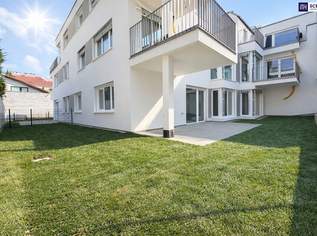 Fast Wien, aber besser angebunden: Schwechat entdecken! Naturnah + perfekt angebunden! 4-Zimmer-Gartenwohnung mit hochwertiger und nachhaltiger Ausstattung im DAS WEGL!, 503073 €, Immobilien-Wohnungen in 1110 Simmering