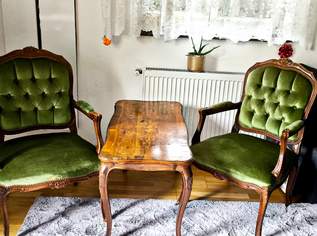 Set: Sessel 2x + passende Tisch