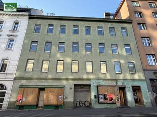 Für Projektentwickler! Bestandshaus bis auf 1 Einheit leerstehend! Entwicklungspotential Gesamtfläche 1.100m²!, 1560000 €, Immobilien-Gewerbeobjekte in 1100 Favoriten Für Projektentwickler! Bestandshaus bis auf 1 Einheit leerstehend! Entwicklungspotential Gesamtfläche 1.100m²!, 1560000 €, Immobilien-Gewerbeobjekte in 1100 Favoriten