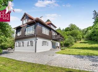 Zeitlose Eleganz im Wienerwald – Historische Villa mit Nebengebäuden auf Traumgrundstück mit Outdoorpool und Waldsauna, 4200000 €, Immobilien-Häuser in 3032 Eichgraben