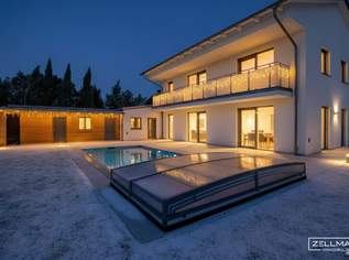 GOLS beim Neusiedler See | ERSTBEZUG | exklusive Villa mit Pool & Sauna & großem Garten | ZELLMANN IMMOBILIEN, 1690000 €, Immobilien-Häuser in 7122 Gols