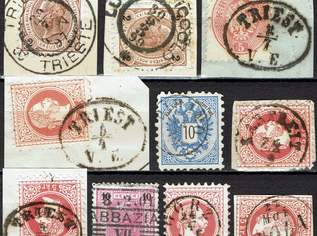 Ö-KuK Stempellot "Küste" ca. 71-Kleinpunkte (3), 18 €, Marktplatz-Sammlungen & Haushaltsauflösungen in 9020 Klagenfurt am Wörthersee