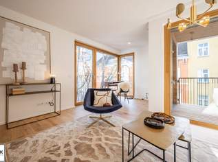VIDEOTOUR: ERSTBEZUG nahe Mariahilfer Straße - hell & hochwertig! 2 Zimmer + Loggia - südostseitig!, 1899 €, Immobilien-Wohnungen in 1070 Neubau