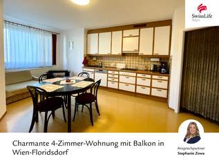 Großzügige Wohnung mit Balkon & Potential zur Wohnküche | INKLUSIVE EINRICHTUNG, 355000 €, Immobilien-Wohnungen in 1210 Floridsdorf