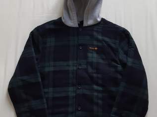 Stylishe Jacke Hoodie Übergangsjacke Bench Brayton blau grün kariert Kapuze M NEU + Etikett OVP, 59 €, Kleidung & Schmuck-Herrenkleidung in 1220 Donaustadt
