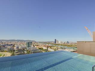 Newly built dreamlike Apartment with Large Balcony and Panoramic Views | GRÜNBLICK, 1599 €, Immobilien-Wohnungen in 1020 Leopoldstadt
