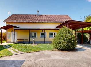 Einfamilienhaus mit großem Garten und Badezugang bei Groß-Enzersdorf, 495000 €, Immobilien-Häuser in 2301 Gemeinde Groß-Enzersdorf