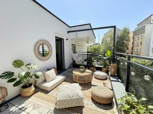 Neuwertige 1-Zi-Wohnung mit 2 Terrassen in 1210 Wien zur Miete! Anmietung MÖBLIERT oder UNMÖBLIERT möglich!, 800 €, Immobilien-Wohnungen in 1210 Floridsdorf