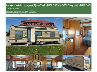 Luxus Wohnwagen Typ EXQ 695 MD / LMC Exquisit 695 MD, 12000 €, Auto & Fahrrad-Wohnwagen & Anhänger in 5211 Lengau