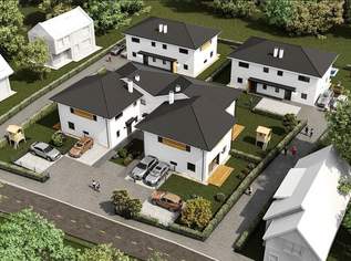 Erstbezug! Doppelhaushälften in massiver Holzbauweise, 456000 €, Immobilien-Häuser in 2103 Langenzersdorf