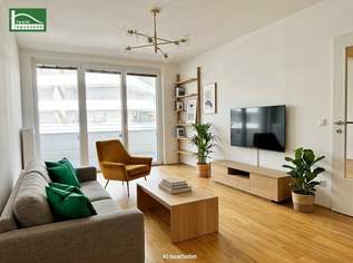 Gut geschnittene 2-Zimmer-Wohnung mit weitläufigen Balkon - Ihr neues Zuhause in der Green City!, 745.36 €, Immobilien-Wohnungen in 8054 