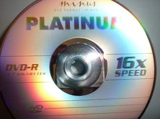 Ich biete 9 Platinum 4,7 GB DVD -R 16x Speed 100er Spindeln/Rohlinge