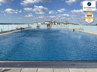 Möbliertes Terrassen DG-Appartement mit SUPER Pool, Garage, inkl. Heizung, 1349 €, Immobilien-Wohnungen in 1110 Simmering