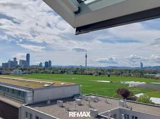 "Traumausblick! DG-Wohnung mit PP nahe Donauzentrum U1 und Alte Donau!", 439000 €, Immobilien-Wohnungen in 1220 Donaustadt