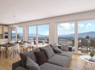 EXCLUSIV WOHNEN am Kreuzbergl! Lichtdurchflutete Wohnoase, 640000 €, Immobilien-Wohnungen in 9020 