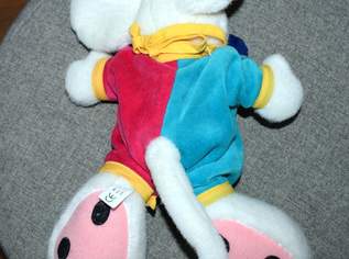 Alte Original Plüschfigur Diddl mit Schnuller 30 cm Alte Original Plüschfigur Diddl mit Schnuller 30 cm