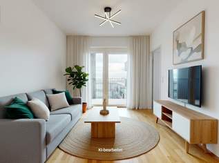 Hochwertige 2-Zimmer-Wohnung mit Balkon - Wohnen im Brauquartier Puntigam!, 661.43 €, Immobilien-Wohnungen in 8055 