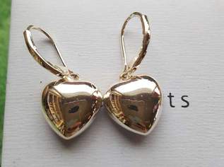 schöne Herzohrringe