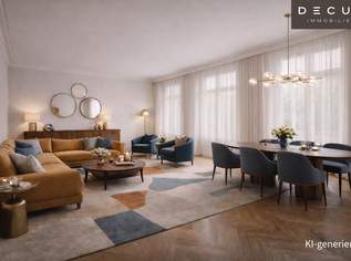 RESIDENZ AM BELVEDERE | ELEGANTES WOHNEN AUF GESAMTER ETAGE | MIT RUHIGER TERRASSE, 2293000 €, Immobilien-Wohnungen in 1030 Landstraße