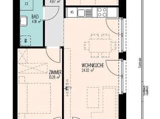 NEUBAU I 3-Zimmer-Wohnung über den Dächern von Graz mit riesigem Balkon, 1012.1 €, Immobilien-Wohnungen in 8020 NEUBAU I 3-Zimmer-Wohnung über den Dächern von Graz mit riesigem Balkon, 1012.1 €, Immobilien-Wohnungen in 8020