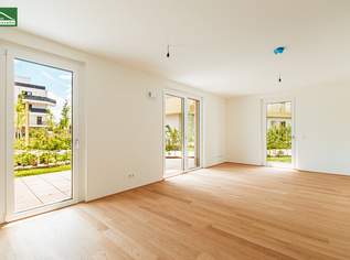 „Hirschfeld – Naturnah wohnen“ – Niedrig-Energie-Standard-Neubau in begehrter Grün-Ruhelage. - WOHNTRAUM, 523500.23 €, Immobilien-Wohnungen in 1210 Floridsdorf