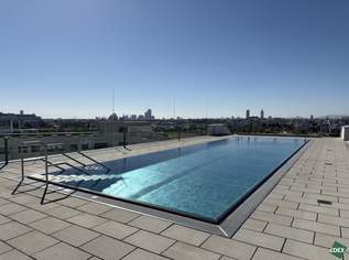 Mit Pool am Dach, Klima, Balkon: Hochwertige 3-Zimmer-Wohnung zum Kauf, 425000 €, Immobilien-Wohnungen in 1210 Floridsdorf Mit Pool am Dach, Klima, Balkon: Hochwertige 3-Zimmer-Wohnung zum Kauf, 425000 €, Immobilien-Wohnungen in 1210 Floridsdorf