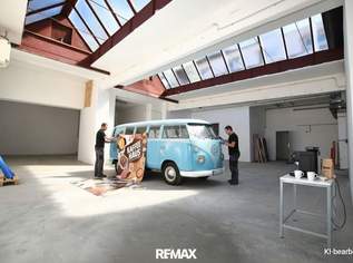 Halle für viele Zwecke. 334 m²., 2792.5 €, Immobilien-Gewerbeobjekte in 1150 Rudolfsheim-Fünfhaus
