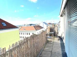 DRINGENDE NACHFOLGERSUCHE | GROSSGARCONNIERE - WOHNZIMMER MIT KÜCHENBEREICH UND 2 ZIMMER | WEST-TERRASSE - 1. DG, 1123.83 €, Immobilien-Wohnungen in 1100 Favoriten