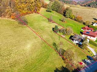 Großzügiges, naturnahes Grundstück in sonniger Ruhelage und mit herrlicher Aussicht, 420000 €, Immobilien-Grund und Boden in 3021 Pressbaum