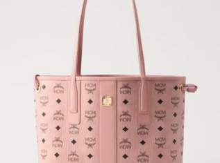 Original MCM Liz Reversible Shopper – Pink Visetos mit Pouch, 340 €, Kleidung & Schmuck-Taschen & Koffer in 6020 Gemeinde Mutters