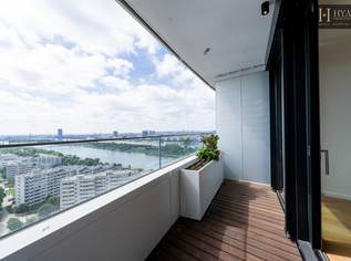 Danubeflats – Österreichs höchstes Wohnhochhaus mit atemberaubendem Ausblick, exklusivem Spa und urbanem Luxus direkt an der Neuen Donau, 420000 €, Immobilien-Wohnungen in 1220 Donaustadt Danubeflats – Österreichs höchstes Wohnhochhaus mit atemberaubendem Ausblick, exklusivem Spa und urbanem Luxus direkt an der Neuen Donau, 420000 €, Immobilien-Wohnungen in 1220 Donaustadt