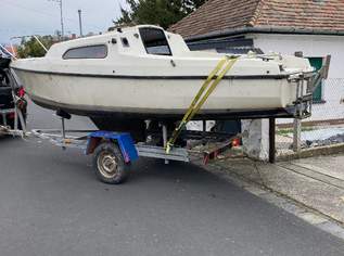 Kleines Segelboot zu verkaufen, 2500 €, Auto & Fahrrad-Boote in Ungarn
