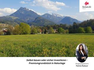 Baugrundstück mit Weitblick und flexibler Bebauung in Toplage, 0 €, Immobilien-Grund und Boden in 5322 Hof bei Salzburg