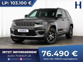 Grand Cherokee 4xe PHEV Summit Reserve HIGH-END VOLLAUSSTATTUNG, 79990 €, Auto & Fahrrad-Autos in 2512 Katastralgemeinde Tribuswinkel Grand Cherokee 4xe PHEV Summit Reserve HIGH-END VOLLAUSSTATTUNG, 79990 €, Auto & Fahrrad-Autos in 2512 Katastralgemeinde Tribuswinkel