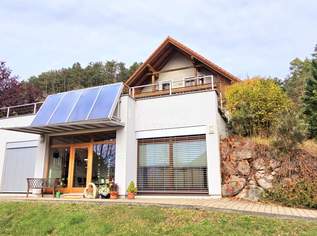 Behagliches Zuhause mit Ausblick – Wohnen und Arbeiten in natürlichem Ambiente - Weinkeller inkl., 549500 €, Immobilien-Häuser in 2763 Gemeinde Pernitz