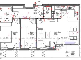 1220 Wien Rennbahnweg 54 – schöne 3 Zimmerwohnung mit Loggia, 888.01 €, Immobilien-Wohnungen in 1220 Donaustadt
