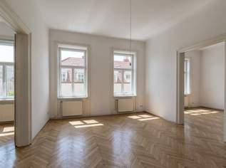 Südseitiger 3,5-Zimmer-Altbau mit schönem Ausblick!, 629000 €, Immobilien-Wohnungen in 1060 Mariahilf