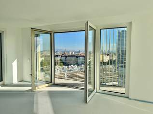 Ganz oben - Traumblick! Provisionsfrei - Hauptbahnhof - 3 Zimmer auf 2 Ebenen mit hochwertiger Ausstattung, 1200000 €, Immobilien-Wohnungen in 1100 Favoriten