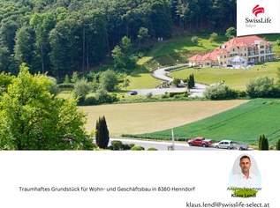 Traumhaftes Grundstücke für Wohn- und Geschäftsbau in 8380 Henndorf, Burgenland!, 0 €, Immobilien-Grund und Boden in 8380 Mitterhenndorf