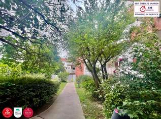 Exklusives Stadtleben mit Privatsphäre: Charmante kleine Stadtwohnung mit Garten in absoluter Ruhe und Top-Lage, 245000 €, Immobilien-Wohnungen in 1070 Neubau