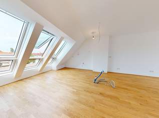 ERSTBEZUG: Moderne 3-Zimmer-Dachgeschoßwohnung in Ruhelage mit Terrasse und Fernblick in 1230 Wien, 1750 €, Immobilien-Wohnungen in 1230 Liesing