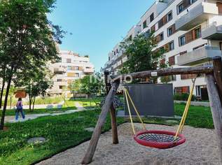 Nachmietersuche | Moderne 3-Zimmer-Familienwohnung mit hofseitigem Balkon nahe U2 Aspernstraße | Fitness & Sauna im Haus, 1349 €, Immobilien-Wohnungen in 1220 Donaustadt