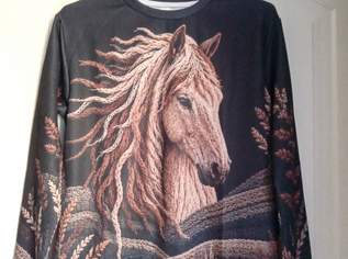 Shirt mit Pferdemotiv, 20 €, Kleidung & Schmuck-Damenkleidung in 2500 Gemeinde Baden