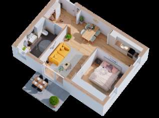 Kompakte Gartenwohnung in Perg – ideal für Singles oder Paare, 772.84 €, Immobilien-Wohnungen in 4320 Perg