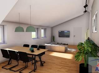 Neue Obergeschoß-Wohnung mit Eigengarten zu kaufen!, 335000 €, Immobilien-Wohnungen in 4101 Ach