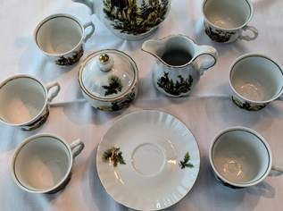 Kaffeeservice Jagdmotiv 