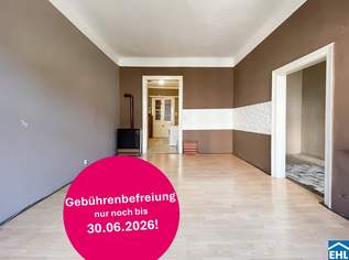 Altbauwohnung mit Potenzial nahe dem Augarten, 219000 €, Immobilien-Wohnungen in 1200 Brigittenau