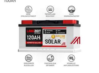 Solarbatterie 120Ah, 12V, 80 €, Haus, Bau, Garten-Hausbau & Werkzeug in 4720 Neumarkt im Hausruckkreis